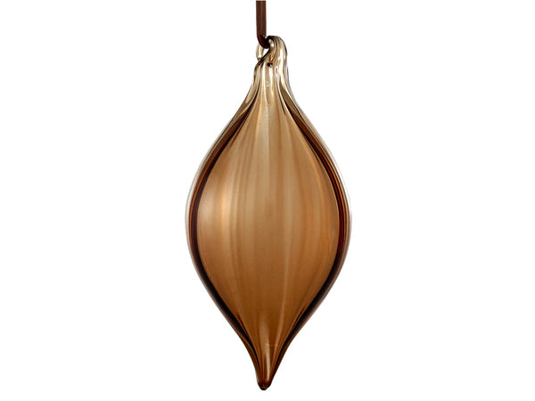 Glass Drop Ornament 13cm