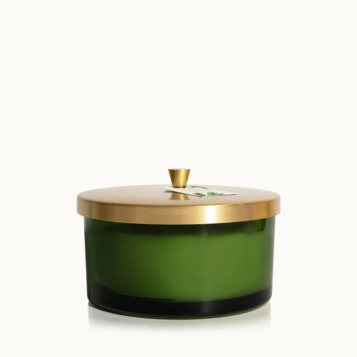 Frasier Fir Green Glass Candle - 4-Wick