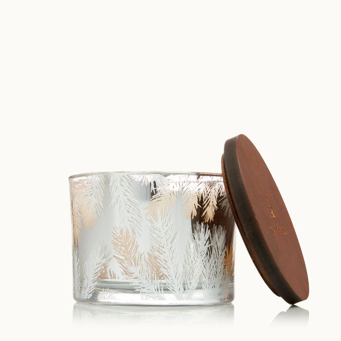 Frasier Fir Statement (Silver Pine Needle) Candle w/Lid