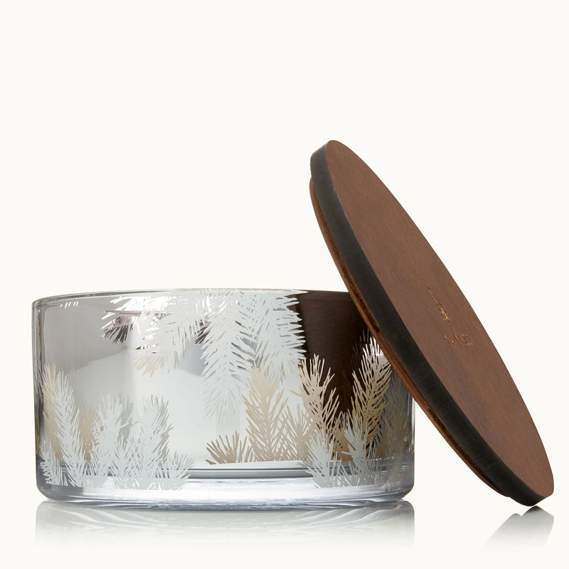 Frasier Fir Statement (Silver Pine Needle) Candle w/Lid