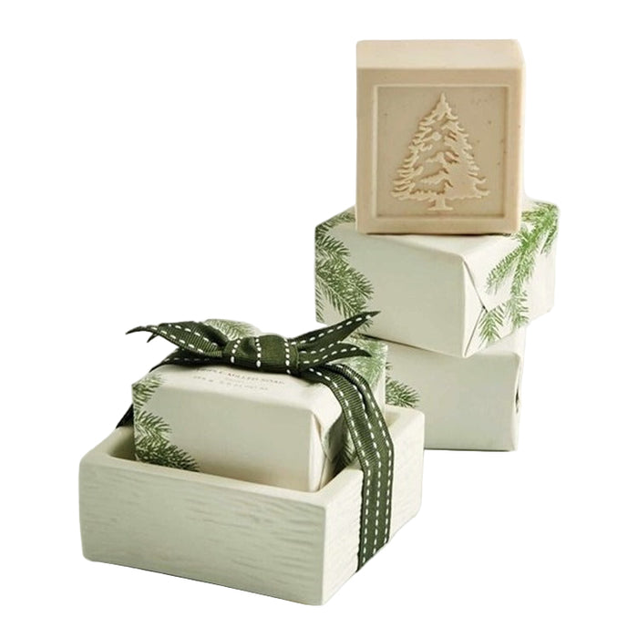 Frasier Fir Home - Bar Soap & Dish Set