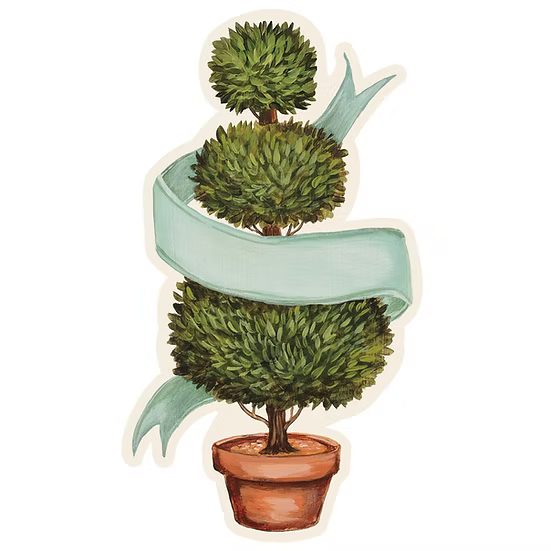 Topiary Table Cards