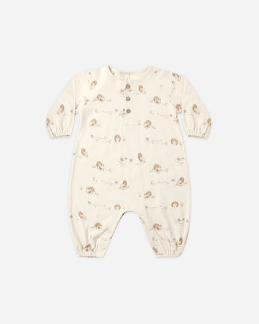 Henley Bubble Jumpsuit || Turkey