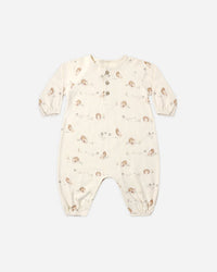 Henley Bubble Jumpsuit || Turkey