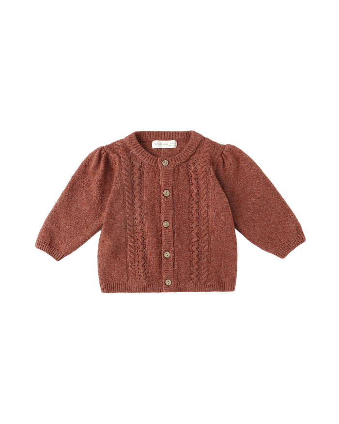 Holly Cardigan || Cranberry