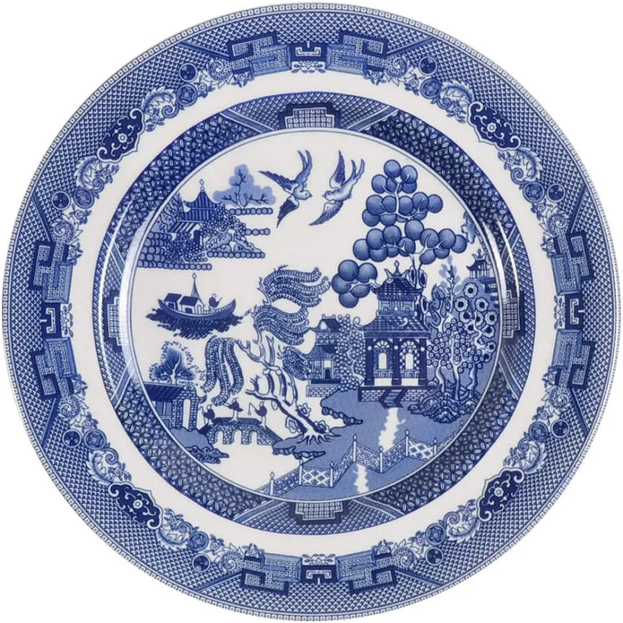 VINTAGE - Johnson Bros Blue Willow Bread & Butter Plate