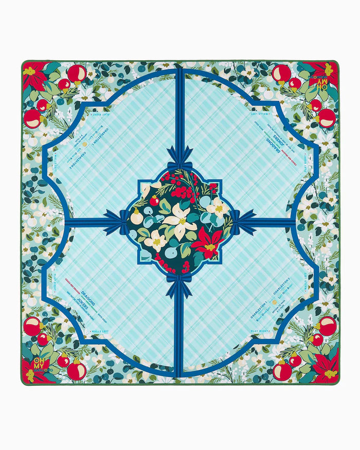 Mahjong Mat - Winterberry Mat in Tube (Holiday)