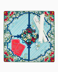 Mahjong Mat - Winterberry Mat in Tube (Holiday)