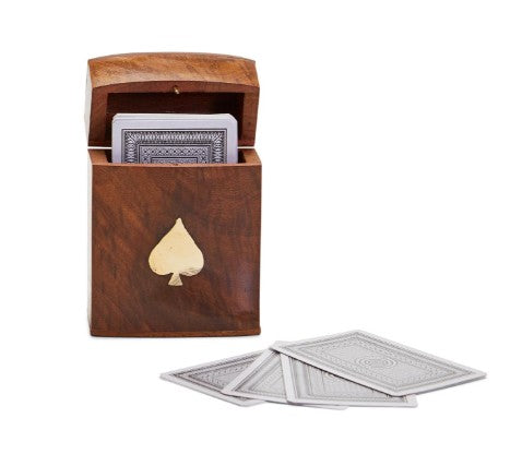 Wood Crafted Playing Card Set