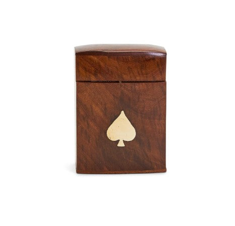 Wood Crafted Playing Card Set