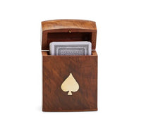 Wood Crafted Playing Card Set