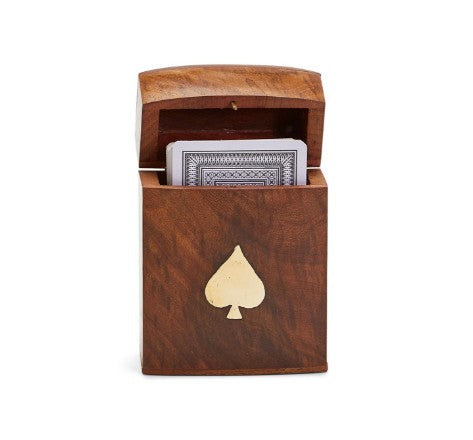 Wood Crafted Playing Card Set