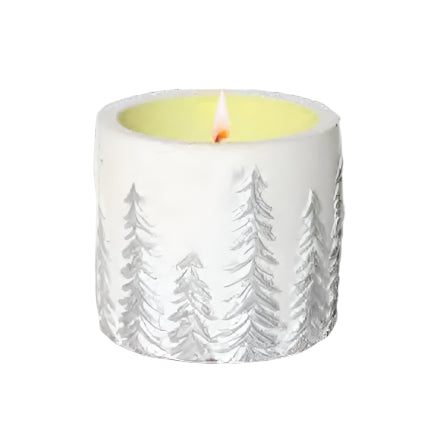 Winter Wonderland Small Round Pot Candle