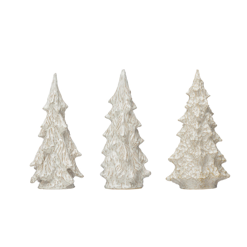 Stoneware Tree White Reactive Glaze