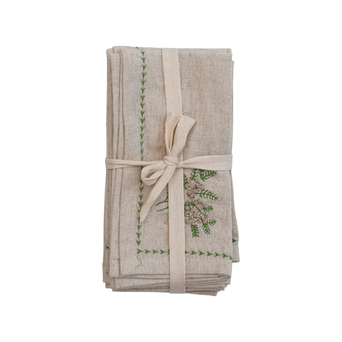 Cotton & Linen Napkins Set of 4