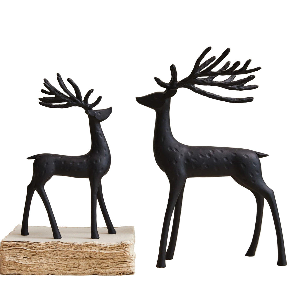 Resin Reindeer - Black
