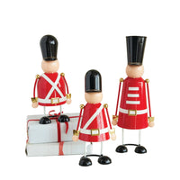 Metal Soldier with Spring - 11 1/2"H