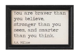 Wood Wall Decor with Saying