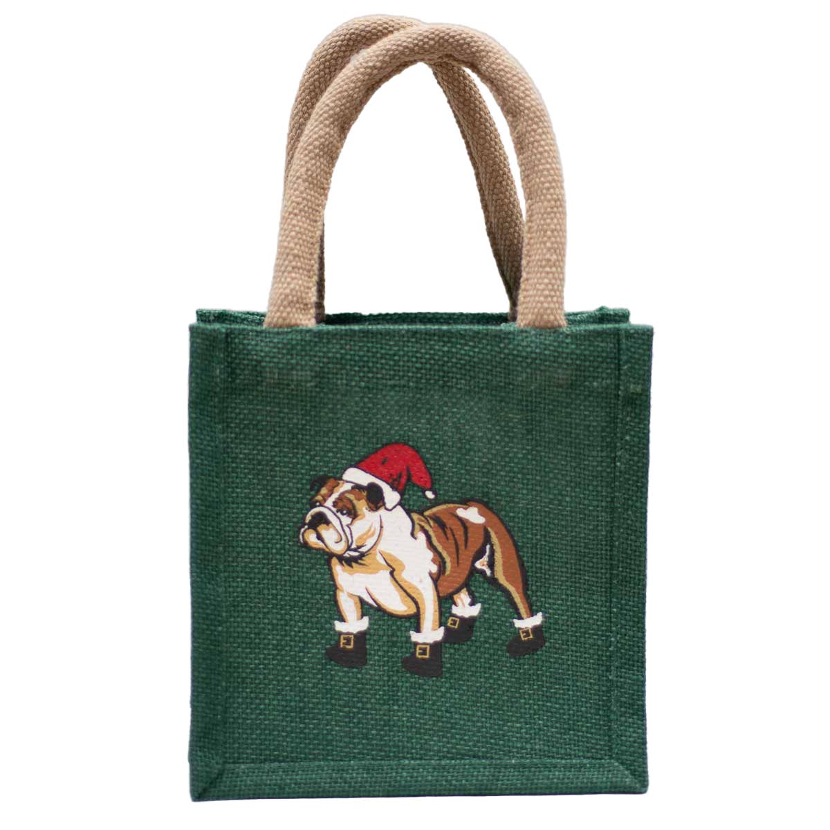 St. Nick Bulldog Petite Gift Tote