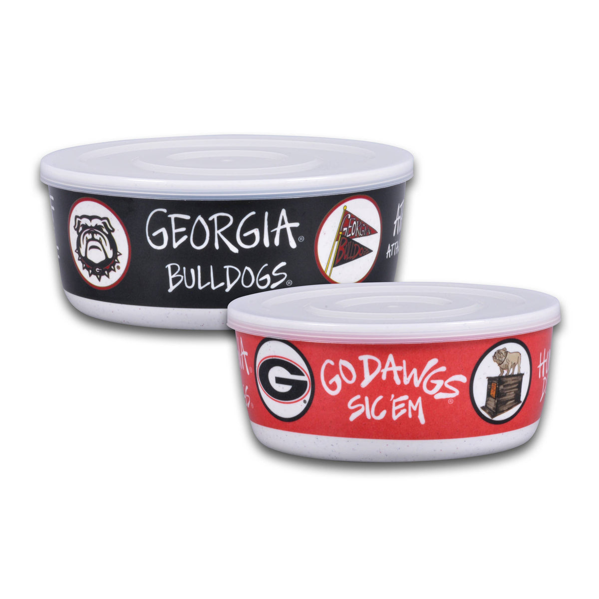 UGA Melamine Container Set - 2