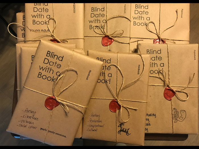 Blind Date With a Book - HALF MYSTERY HALF ROMANCE