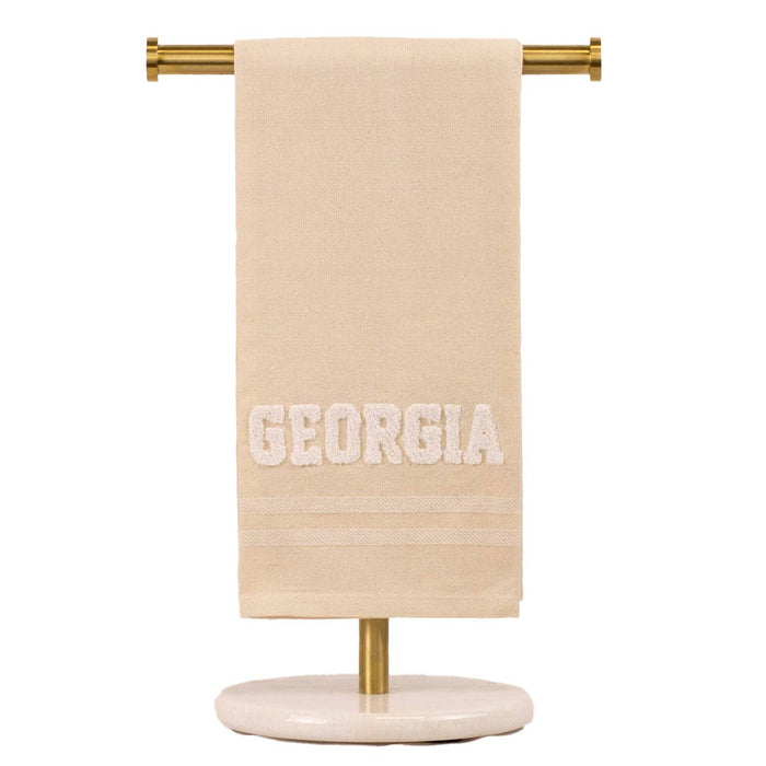 Georgia Embroidery Hand Towel