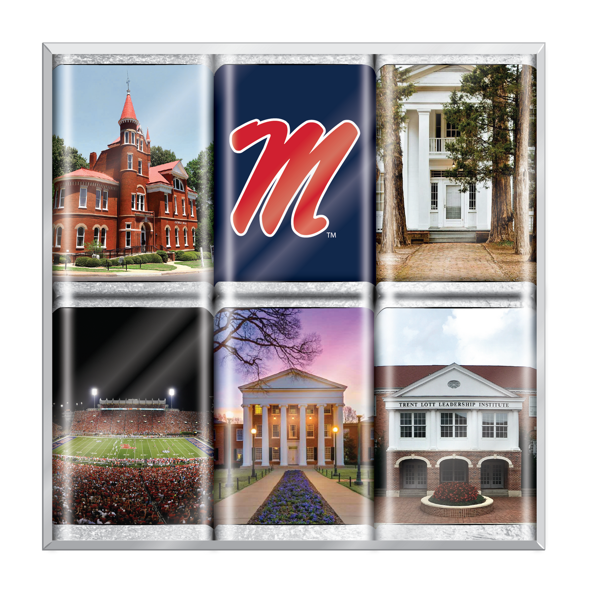 Ole Miss Rebels Chocolate Iconics