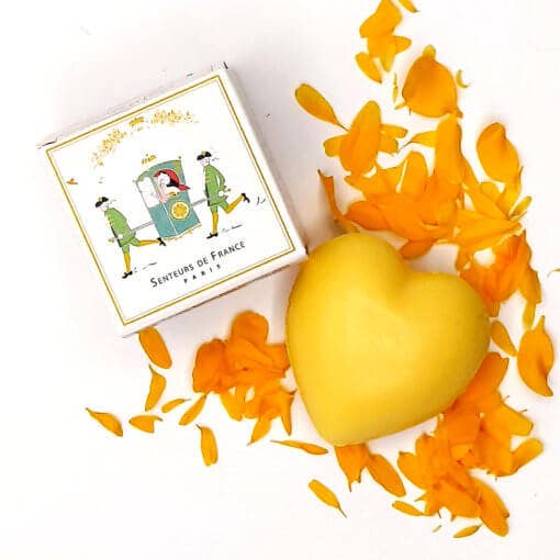 Royal Honeysuckle Heart Soap