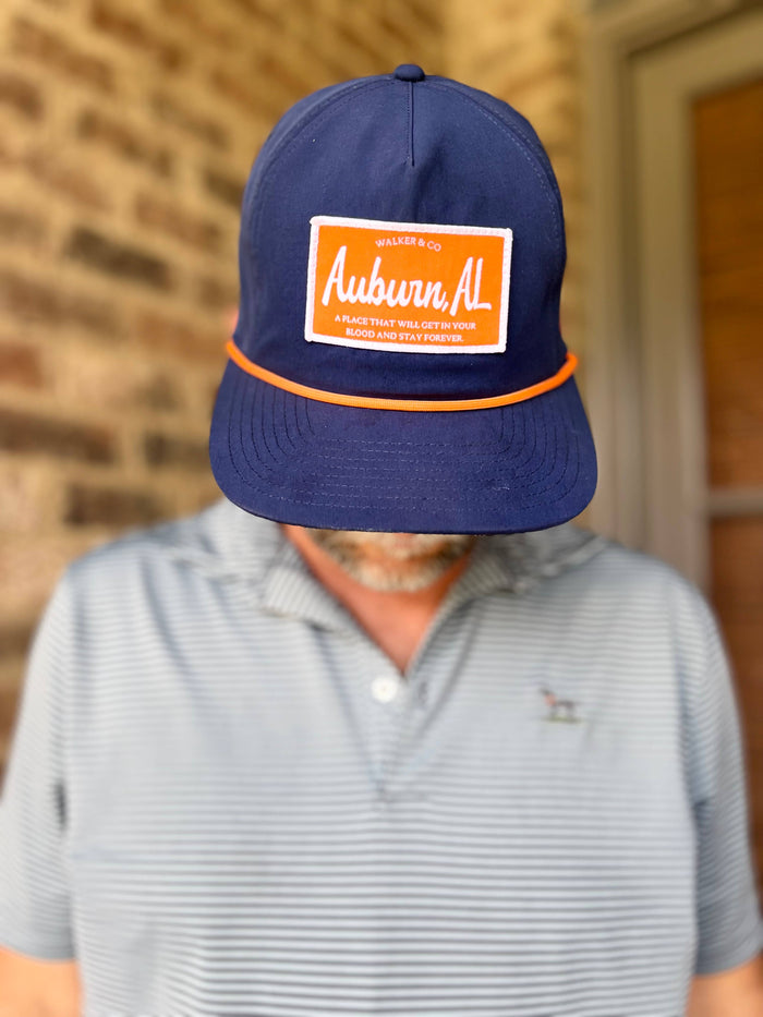 Auburn, AL Rope Hat with Patch