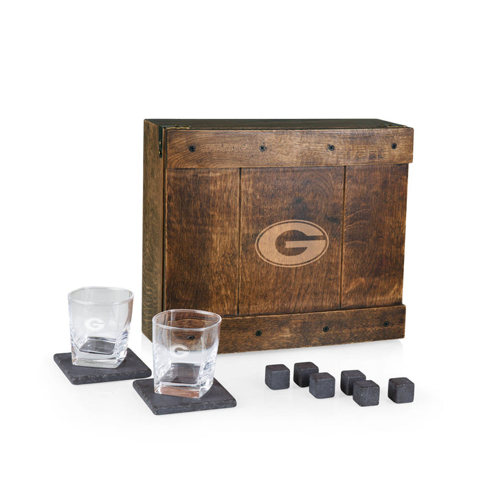 Georgia Bulldogs Whiskey Box Gift Set