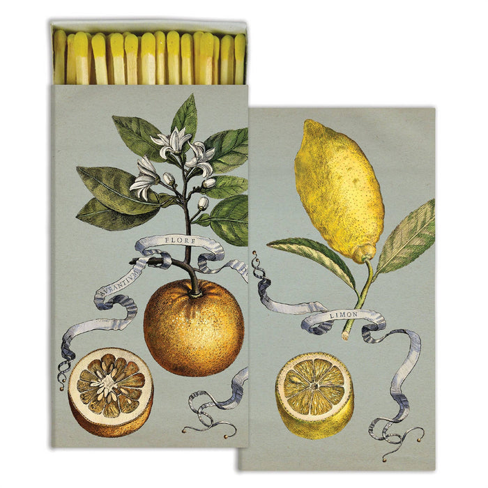 HomArt - Matches - Citrus : Lemon & Orange - Yellow