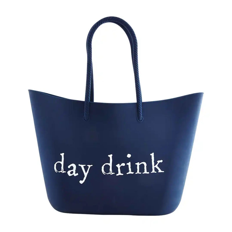 DAY DRINK LAKE SILICONE TOTE