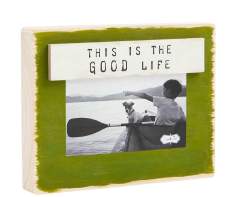 LAKE MAGNETIC BLOCK PICTURE FRAME - GOOD