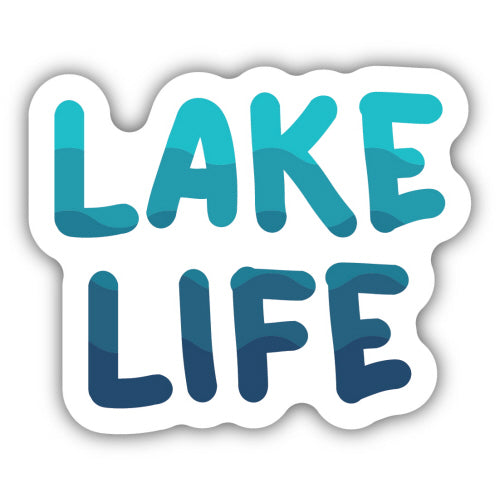 Lake Life Sticker