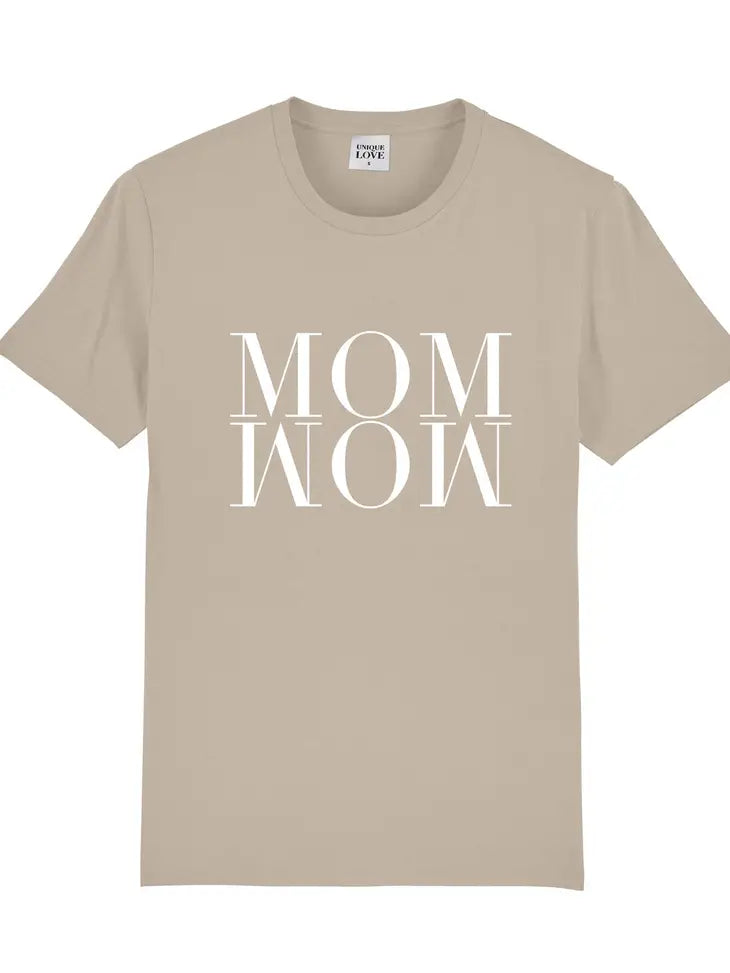 Shirt MOM WOW - natural sand - SMALL