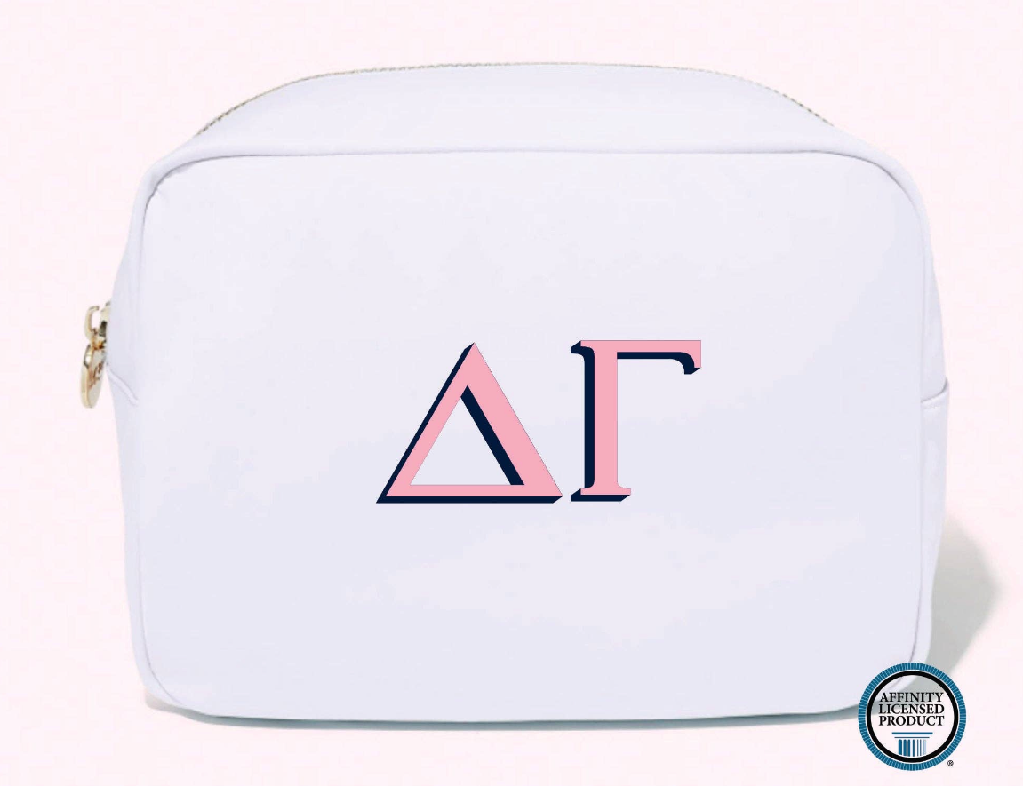 Licensed Sorority Accessory Cosmetic Bag