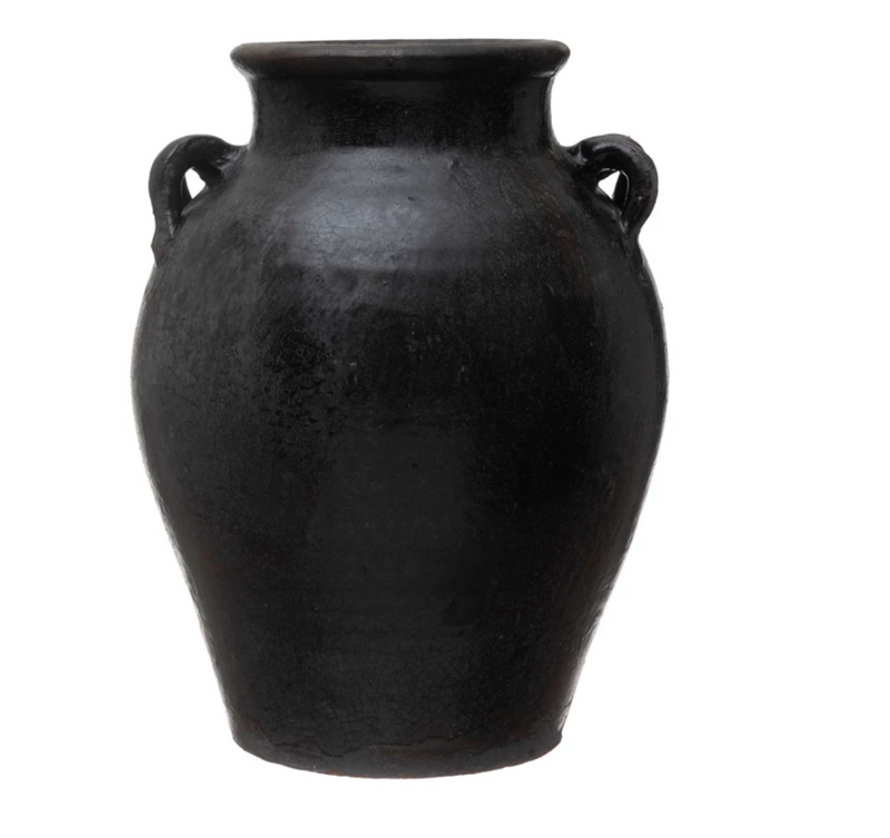 Decorative Clay Jar