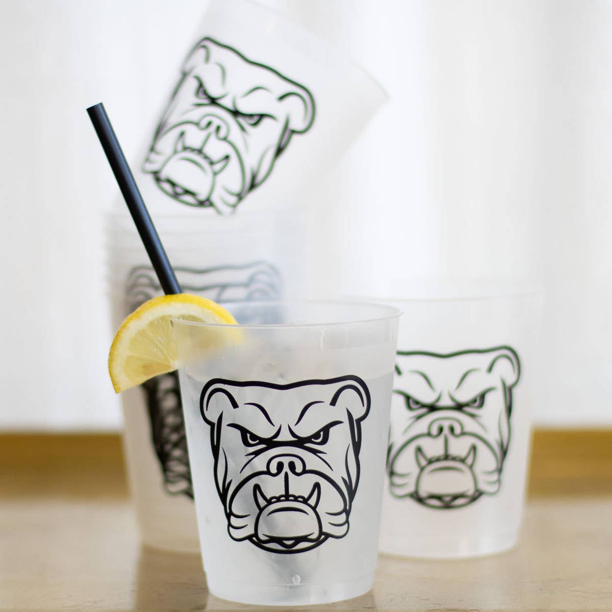 Bulldog Party Cups