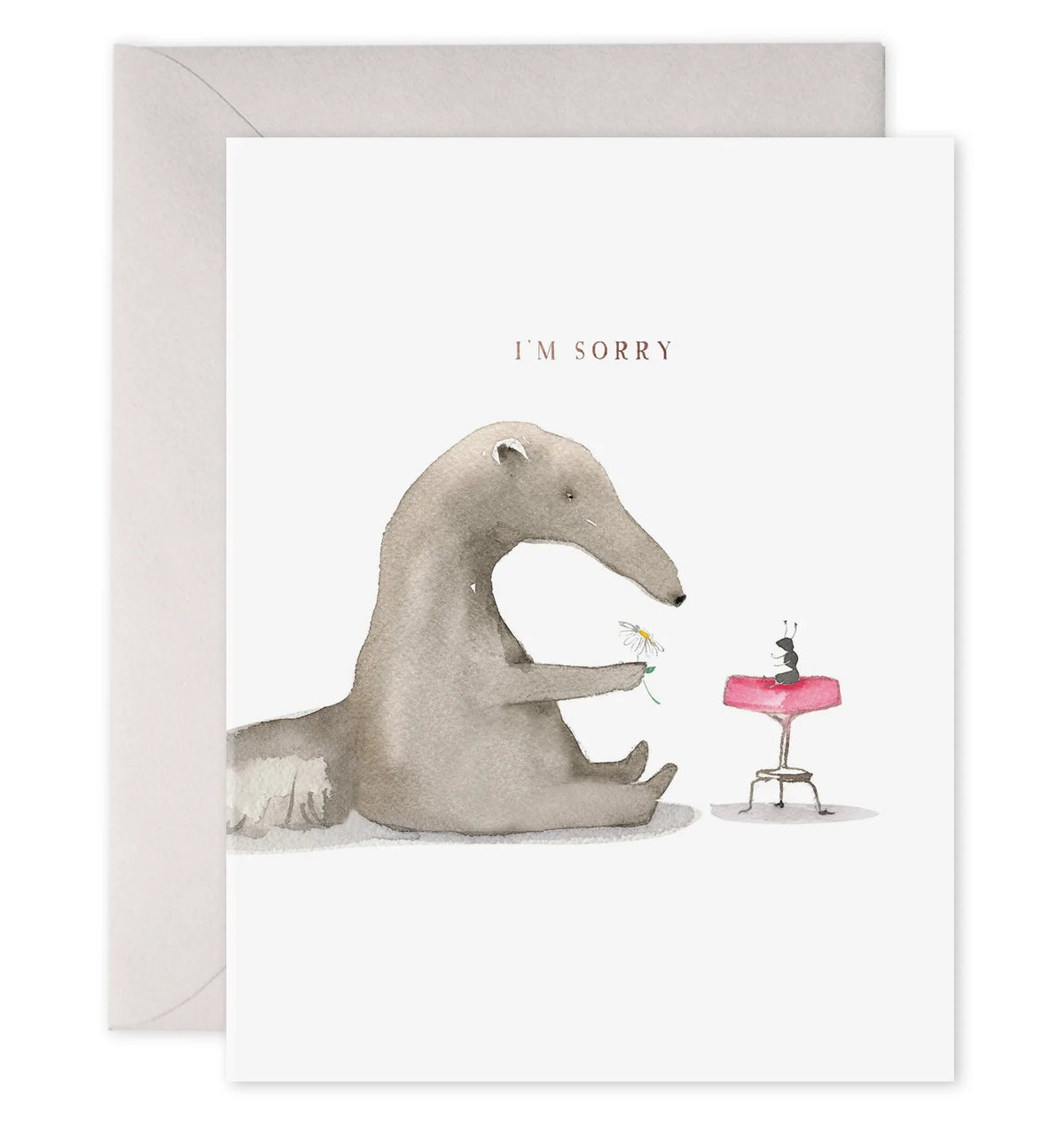 Anteater Sorry card