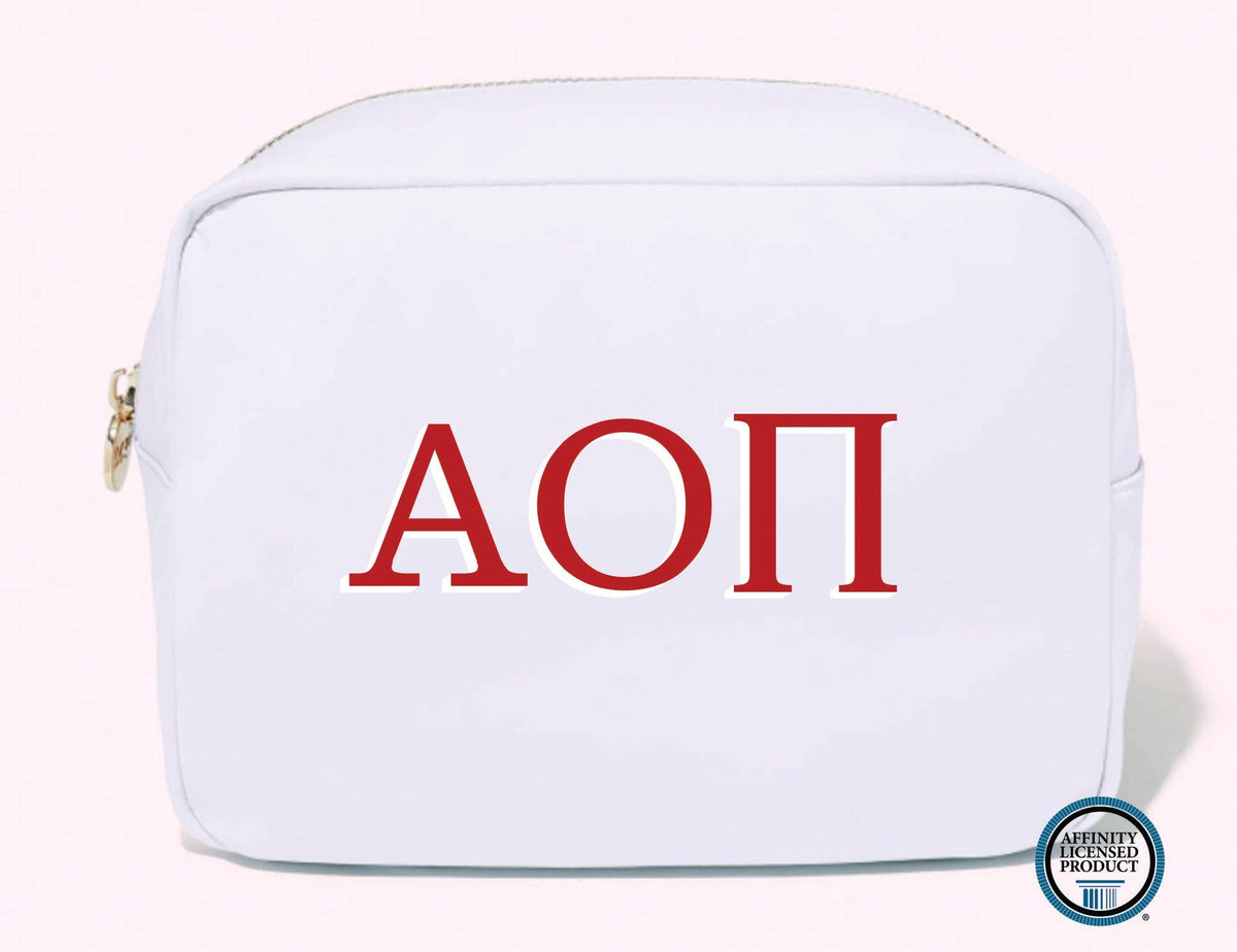 Licensed Sorority Accessory Cosmetic Bag