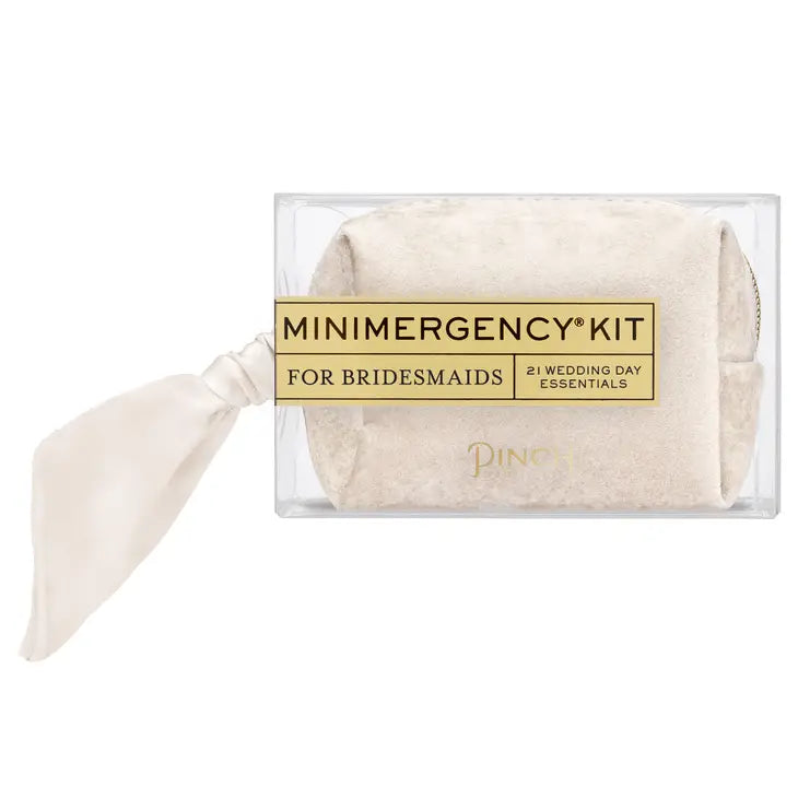 Velvet Minimergency Kits for Bridesmaids - Ivory