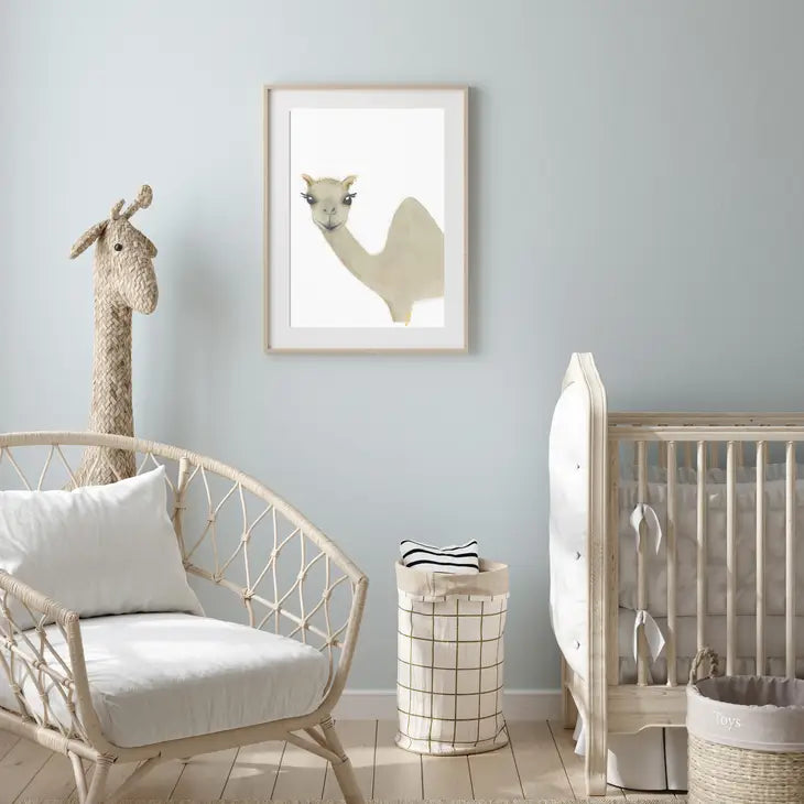 Camel Nursery Artwork | Print no frame