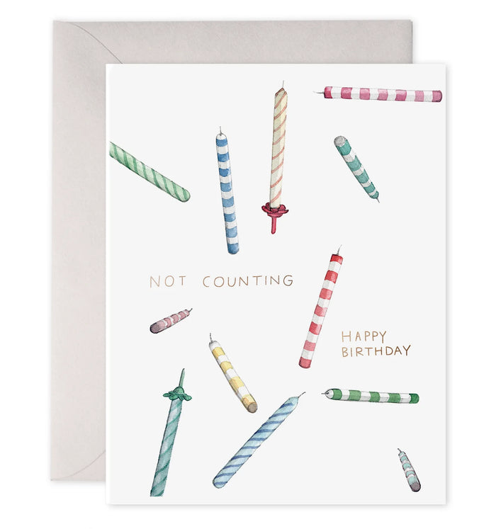 Not Counting Candles card