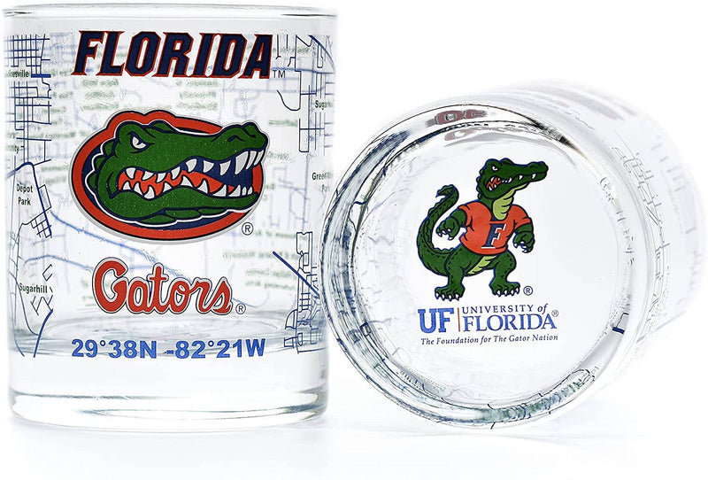 University of Florida Whiskey Glass