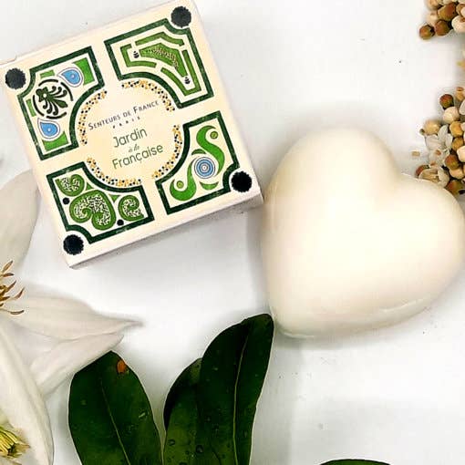 Lily of the Valley Heart Soap