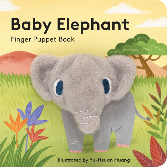 Baby Elephant Finger Puppet Board Book