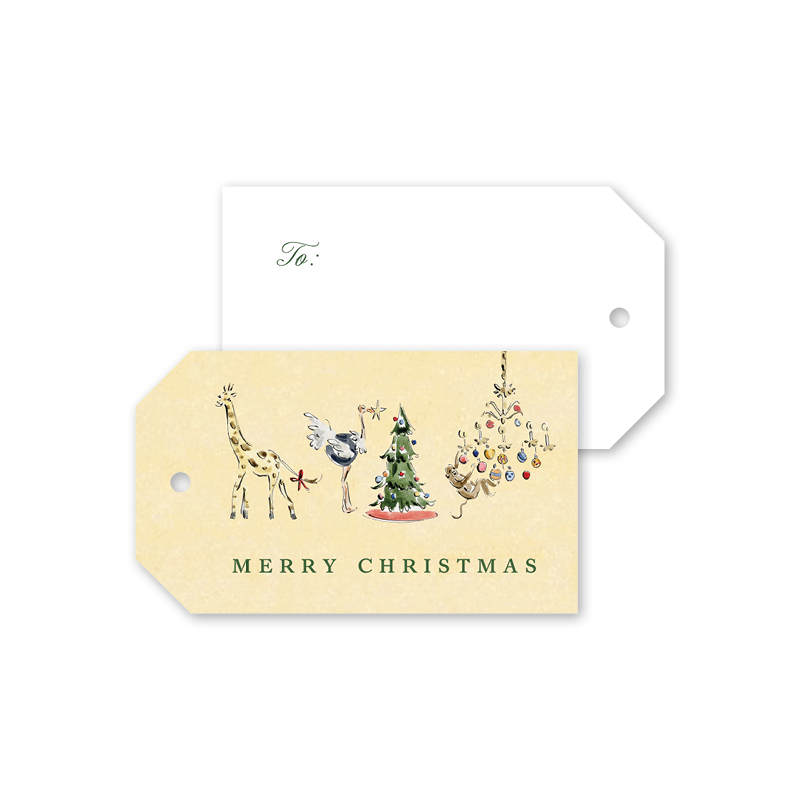 Christmas at the Carlyle Gift Tags
