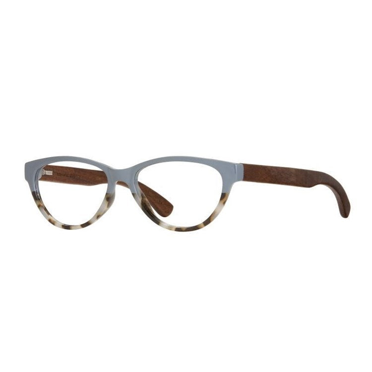 Siena-Tortoise/Walnut Wood/ Blue Light Filtering Lens