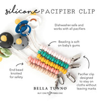 Soft Multi Pacifier Clip