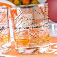 University of Tennessee Whiskey Glass